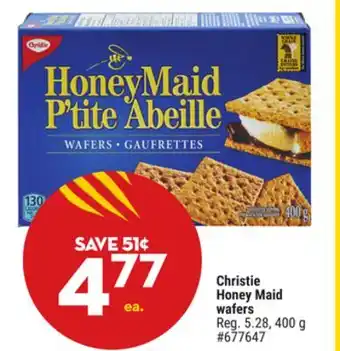 Giant Tiger Christie Honey Maid wafers offer
