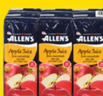 Giant Tiger Allen's juice boxes offer