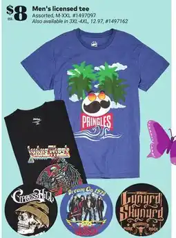 Giant Tiger Men's licensed tee offer