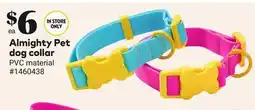 Giant Tiger Almighty Pet dog collar offer
