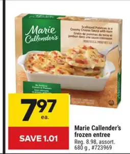 Giant Tiger Marie Callender's frozen entree offer