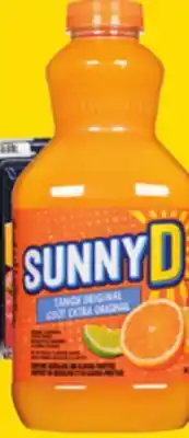 Giant Tiger Sunny D drink offer