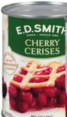 Giant Tiger E.D. Smith pie filling offer