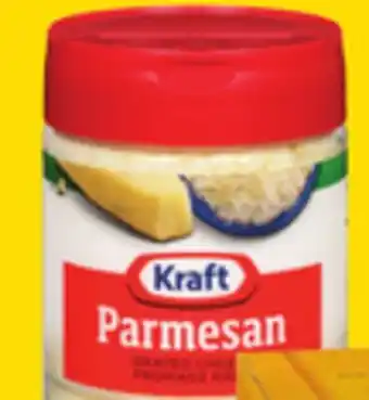 Giant Tiger Kraft parmesan cheese offer