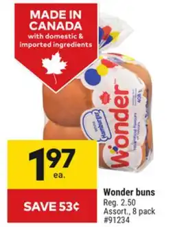Giant Tiger Wonder buns offer