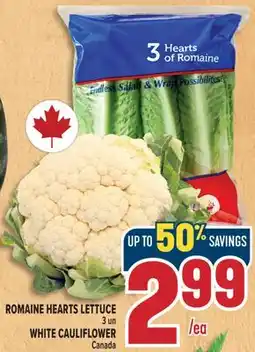 Marché Adonis ROMAINE HEARTS LETTUCE offer