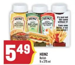 Marché Adonis HEINZ Relish offer