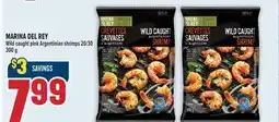 Marché Adonis MARINA DEL REY Wild caught pink Argentinian shrimps 20/30 offer