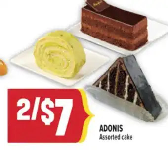 Marché Adonis ADONIS Assorted cake offer