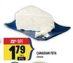 Marché Adonis CANADIAN FETA cheese offer