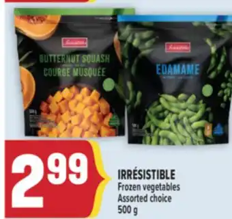 Marché Adonis IRRÉSISTIBLE Frozen vegetables offer