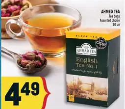 Marché Adonis AHMED TEA Tea bags offer