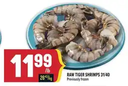 Marché Adonis RAW TIGER SHRIMPS 31/40 offer