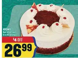 Marché Adonis ADONIS Red velvet cake offer