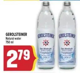 Marché Adonis GEROLSTEINER Natural water offer