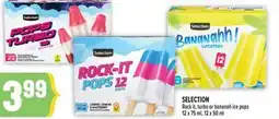 Marché Adonis SELECTION Rock it, turbo or bananah ice pops offer