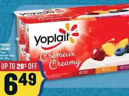 Marché Adonis FRESH YOPLAIT CREAMY offer