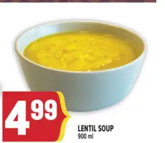 Marché Adonis LENTIL SOUP offer