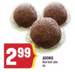 Marché Adonis ADONIS Rum ball cake offer