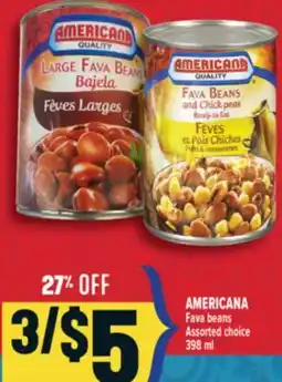 Marché Adonis AMERICANA Fava beans offer