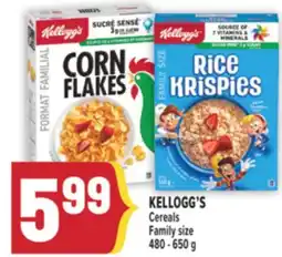 Marché Adonis KELLOGG'S Cereals offer