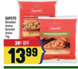 Marché Adonis SAPUTO Shredded cheese offer