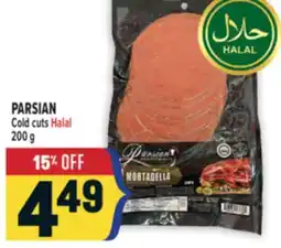 Marché Adonis PARSIAN Cold cuts Halal offer