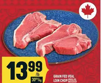 Marché Adonis GRAIN FED VEAL LOIN CHOP HALAL offer