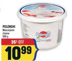 Marché Adonis POLENGHI Mascarpone cheese offer