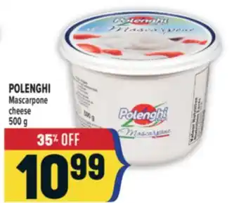 Marché Adonis POLENGHI Mascarpone cheese offer