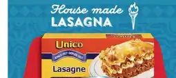 Marché Adonis UNICO Lasagna sheets offer