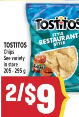 Marché Adonis TOSTITOS Chips offer