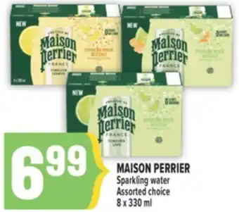 Marché Adonis MAISON PERRIER Sparkling water offer