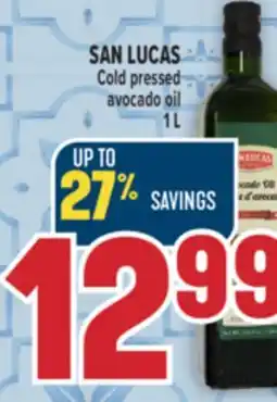 Marché Adonis SAN LUCAS Cold pressed avocado oil offer