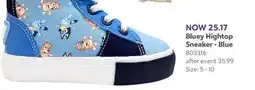 Babies 'R' Us Bluey Hightop Sneaker - Blue offer