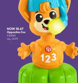 Babies 'R' Us Fisher-Price Opposites Fox offer