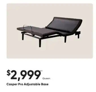Sleep Country Casper Pro Adjustable Base offer