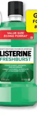 Familiprix LISTERINE Selected mouthwashes offer