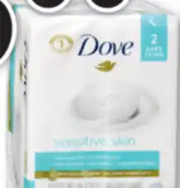 Familiprix Dove Sensitive skin soap bar offer