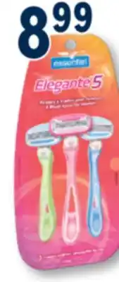 Familiprix Essentiel Selected disposable razors offer