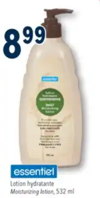 Familiprix essentiel Moisturizing lotion offer