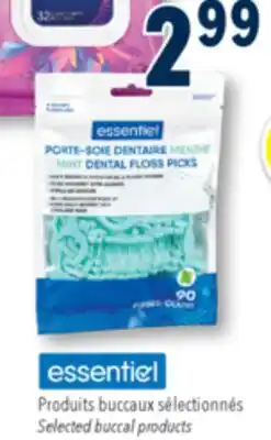 Familiprix essentiel Selected buccal products offer
