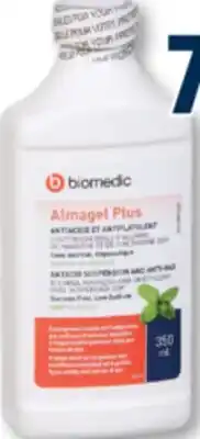 Familiprix BIOMEDIC Antacid suspension and anti-gas offer