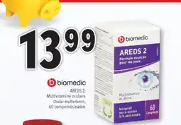 Familiprix Biomedic AREDS 2, Ocular multivitamin offer