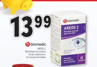 Familiprix Biomedic AREDS 2, Ocular multivitamin offer