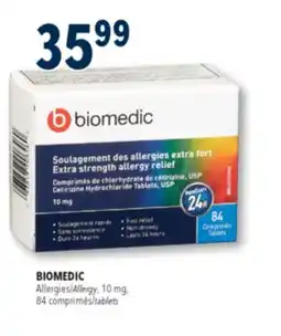 Familiprix Biomedic extra strength allergy relief tablets 84un offer
