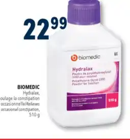 Familiprix BIOMEDIC, Hydralax, Relieves occasional constipation offer