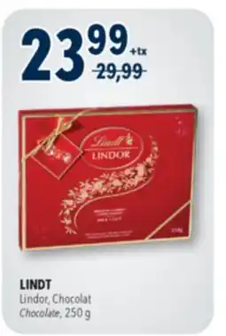 Familiprix LINDT Lindor, Chocolate, 250 g offer