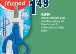 Familiprix MAPED School scissors for children with round tips, 13 cm offer
