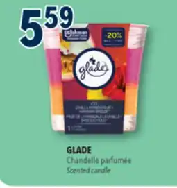 Familiprix GLADE Scented candle offer